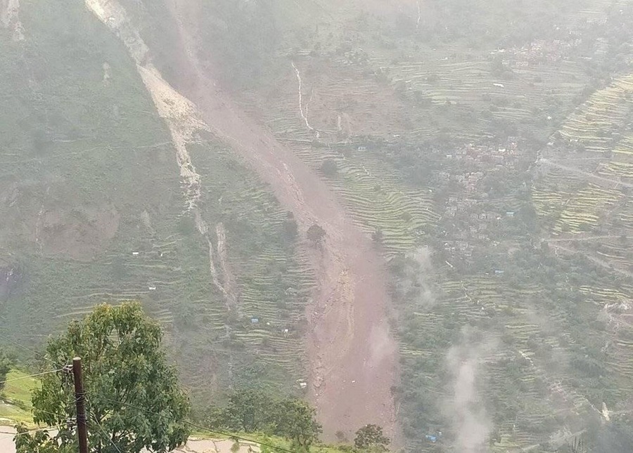Bajhang landslide
